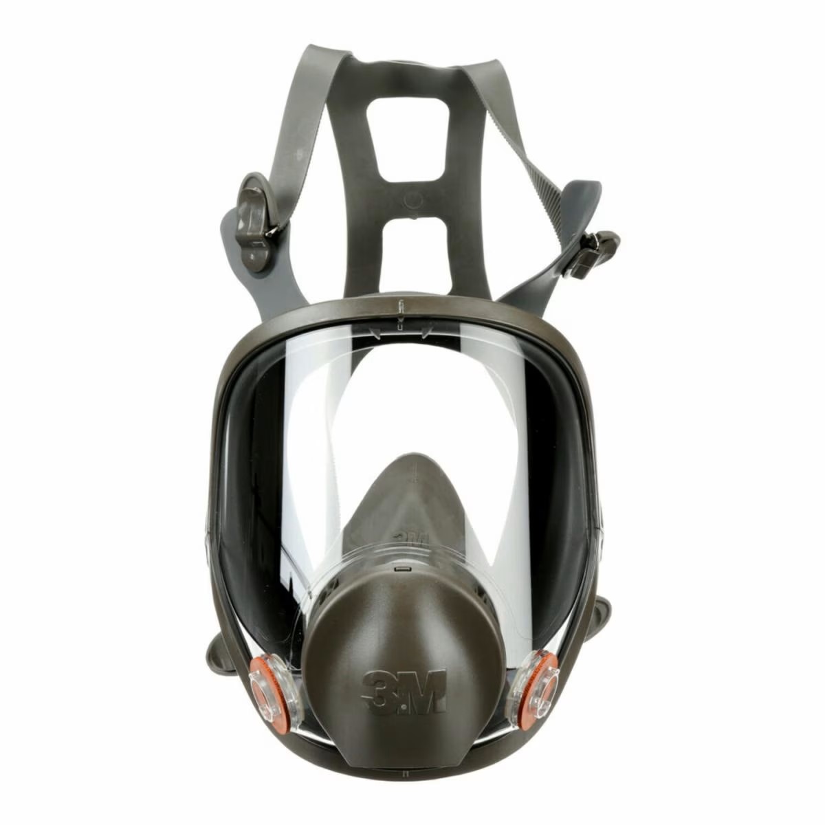 3M™ 6000 Reusable Full-Face Respirator - 4-Point Strap Suspension, Bayonet Connection