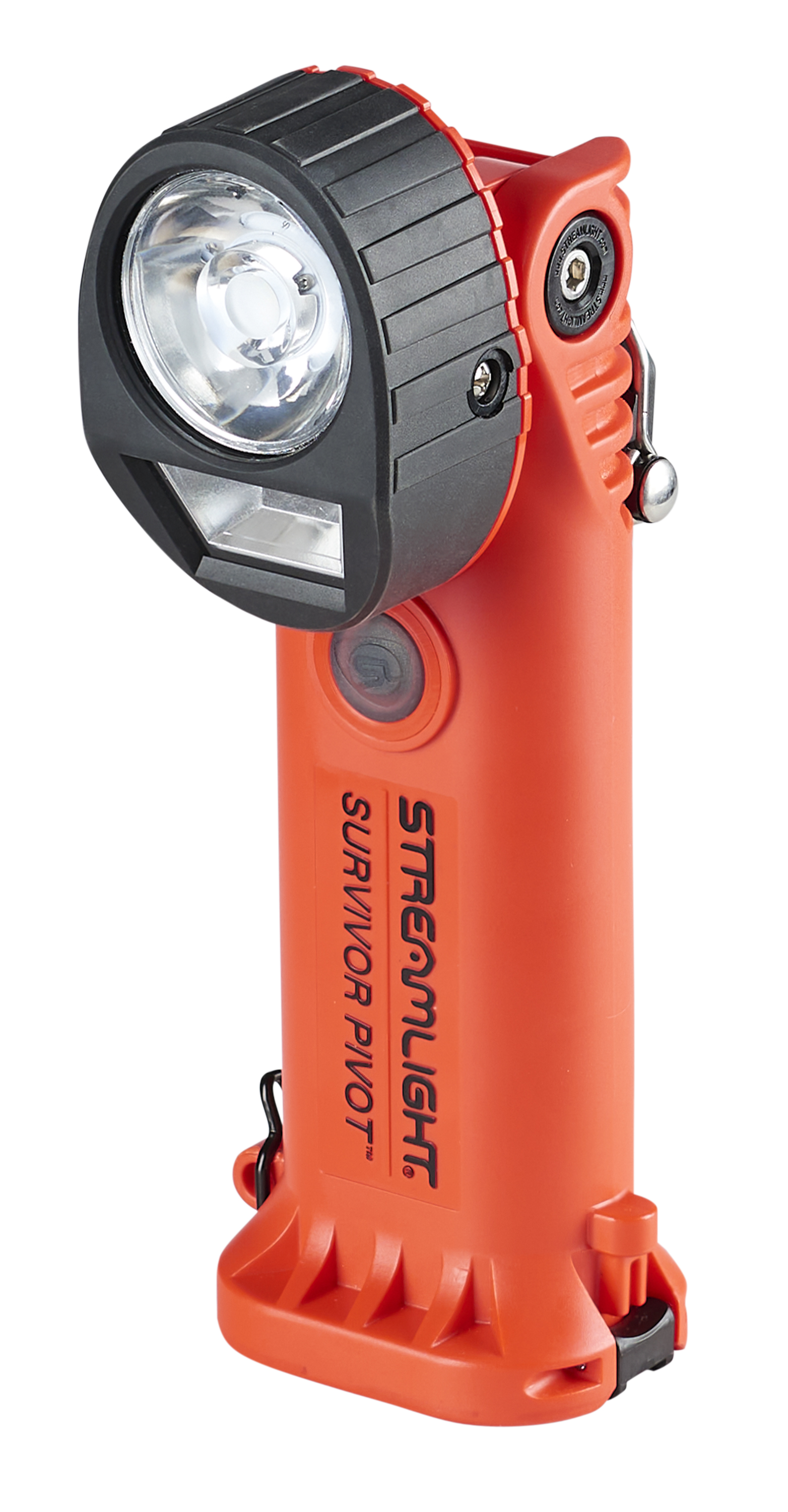 Lampe de poche à aimant Streamlight® Survivor Pivot® - 120V/100V AC/12V DC (support de piles alcalines non inclus)