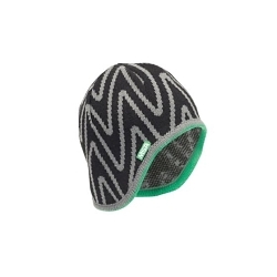 MSA V-Gard® 10118417 Flame Resistant Winter Liner, Stylish Skullie Cap, Acrylic, Black/Gray