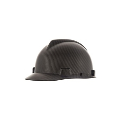 V-Gard® 10204777 Hard Hat, 6-1/2 in Fits Mini Hat, 8 in Fits Max Hat, Polyethylene, Fas-Trac® III Suspension, ANSI Electrical Class Rating: Class E, ANSI Impact Rating: Type I, Ratchet Adjustment