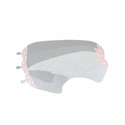 Housse pour écran facial 3M™ 6885 6000, à utiliser avec les masques respiratoires complets réutilisables 3M™ 6000 gamme, blanc