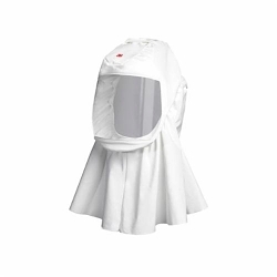 Versaflo™ 051131-17087 haute durabilité capuchon, m/l, blanc