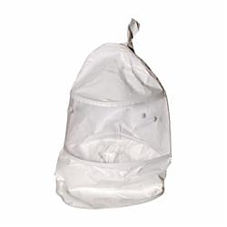 Bullard® 20tjn simple bavette respirateur de remplacement capuchon, universel, à utiliser avec le respirateur à adduction d'air cc20 gamme et eva, evahl, pa20, pa30 ou pa30is gamme respirateur à ventilation assistée, blanc