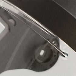 JACKSON SAFETY® QUAD 500™ 14225 Anti-Fog Lightweight Premium Face Shield With Universal Adapter, Clear Tint Polycarbonate 9 in H x 12-1/4 in W x 0.06 in THK Visor