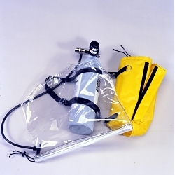 MSA 10083327 TransAire® 10 Escape Respirator, Urethane/Teflon®, For Gas Type Vapors or Oxygen and Toxic Gasses, NIOSH Approved, US Listed
