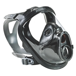 MSA 10083798 Advantage® 4100 Full Face Respirator With Nosecup, S, 4-Point Suspension