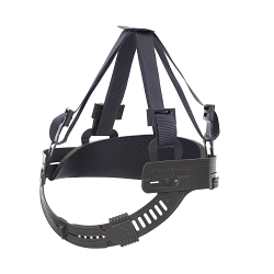 MSA Staz-On® 10087218 Pinlock Hard Hat Suspension, 4 Suspension Points, For Use With V-Gard® Hard Hats, Plastic/Nylon