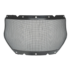 MSA V-Gard® 10116558 General Purpose Nitrometer Non-Impact Visor, Gray, Steel Mesh, 8 in H x 17 in W, For Use With MSA V-Gard® Retractable or Standard Chin Protectors, ANSI/ISEA Z87.1-2010, EN 1731-F, AS/NZS 1337