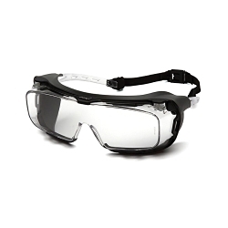 PyramexВ® capptureв„ў s9910stmrg lunettes de sГ©curitГ© diГ©lectriques avec caoutchouc joint d'Г©tanchГ©itГ©, anti-buГ©e h2max, lentille claire, lentille polycarbonate, ansi z87.1, can/csa z94.3-15, ce en166