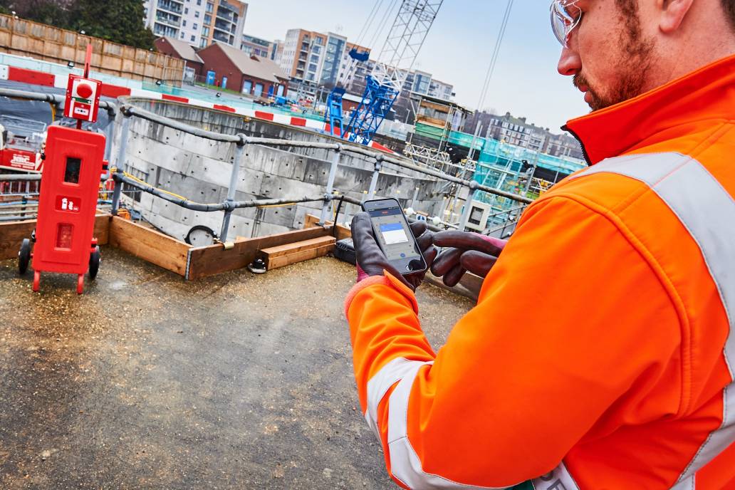 The REACT platform serves as a command centre for configuring alerts, monitoring sites, and managing documents. The Mobile App allows workers to raise alerts, receive updates, and stay connected in the field, vital in dynamic and noisy environments.