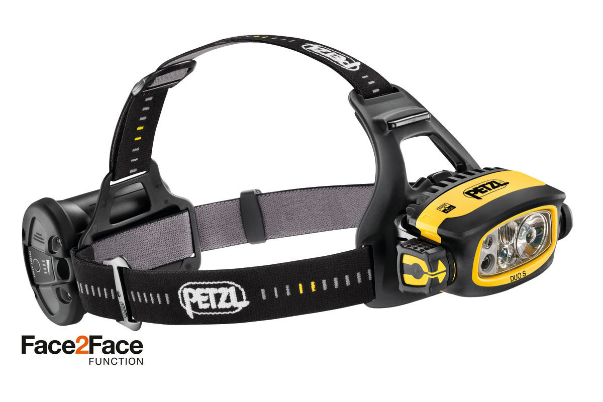 Petzl® DUO S Ultra-Powerful, Waterproof and Rechargeable Headlamp - 1100 Lumens