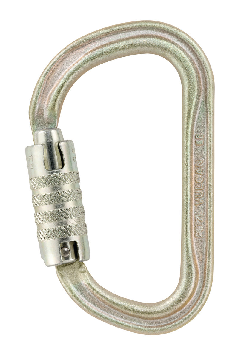 Petzl® VULCAN High-Strength Asymmetrical Carabiner with Large Capacity