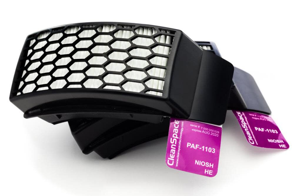 Filtre, HEPA, CleanSpace Profil bas, 3/PK