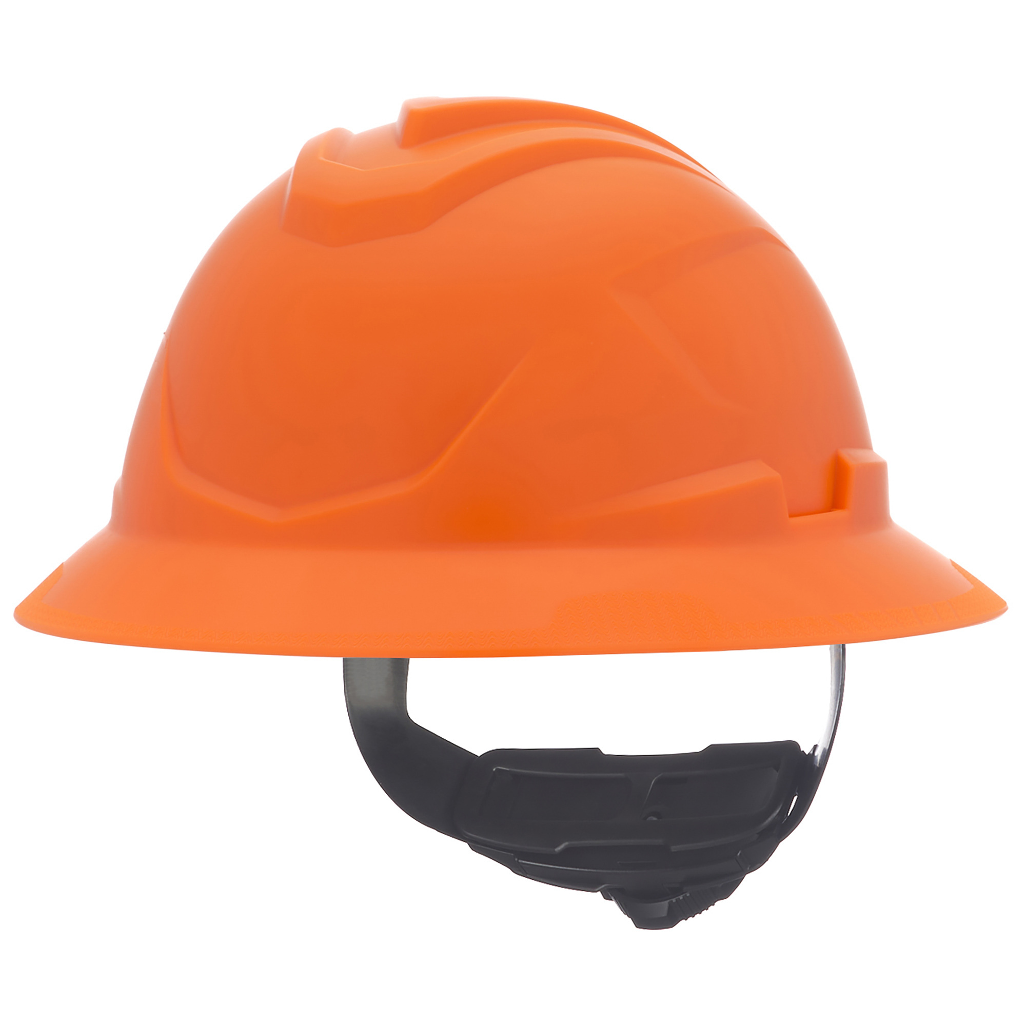 V-Gard C1™ Full Brim, Non-Vented, Fas-Trac III, Hi-Viz Orange