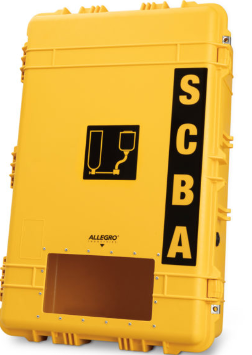Allegro Industries® All Weather SCBA Wall Case