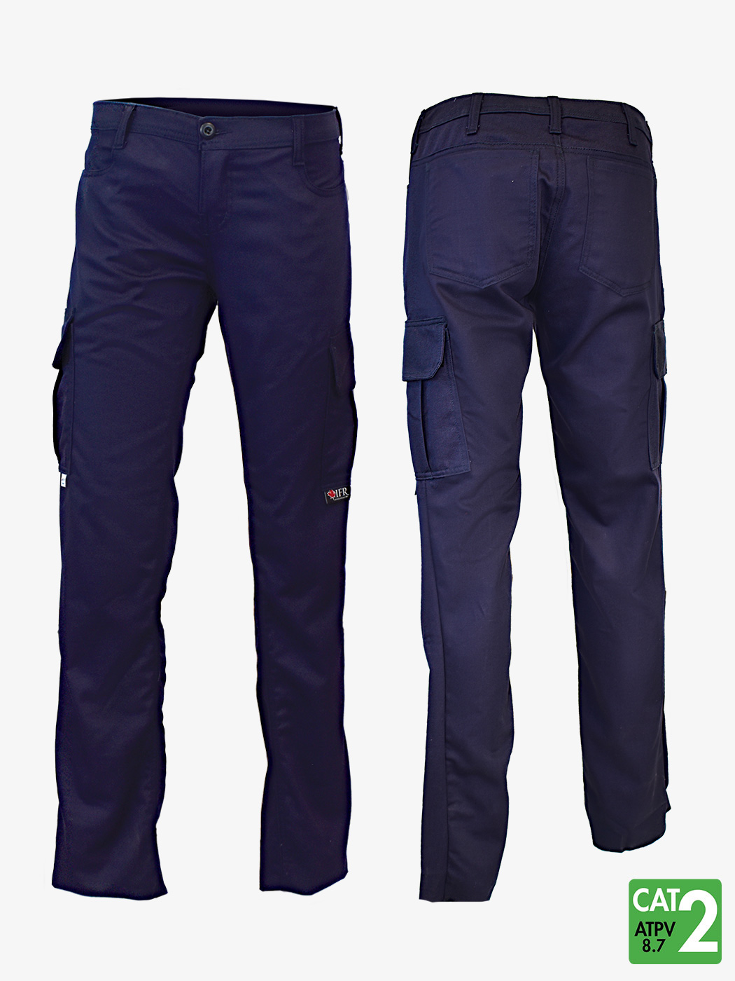 IFR Women’s UltraSoft® 7 oz Cargo Pants - Navy Blue