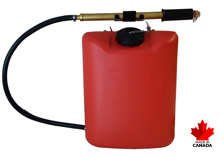 Ottawa Brass 5-Gallon Poly Backpack Tank