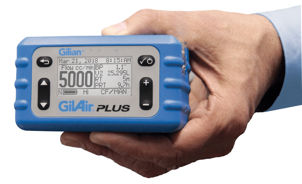 Pompe d'échantillonnage d'air personnel GilAir Plus